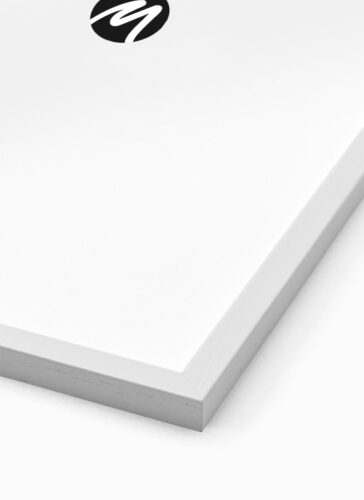 image preview of Cadre en bois blanc