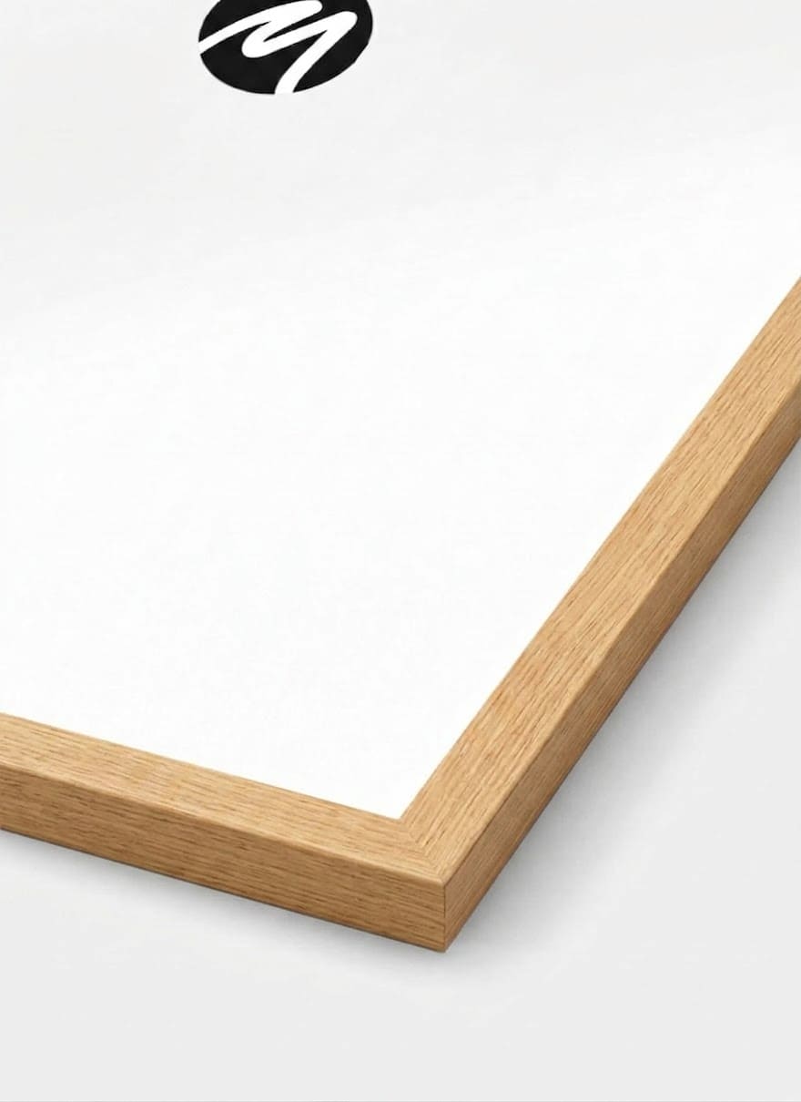 image preview of Cadre en bois couleur sable