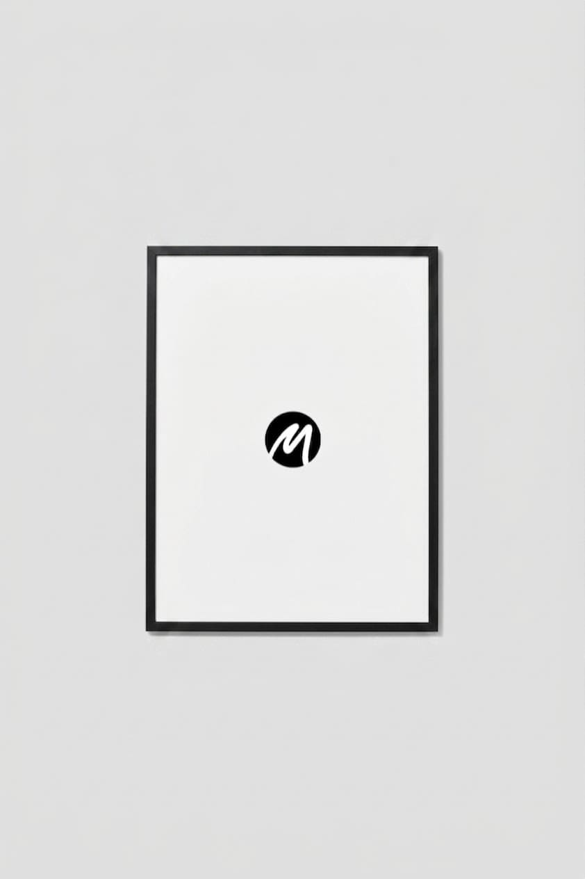 second image preview of Cadre en bois noir