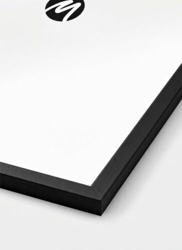 image preview of Cadre en bois noir