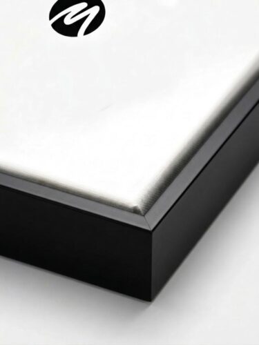 image preview of Cadre flottant en bois noir